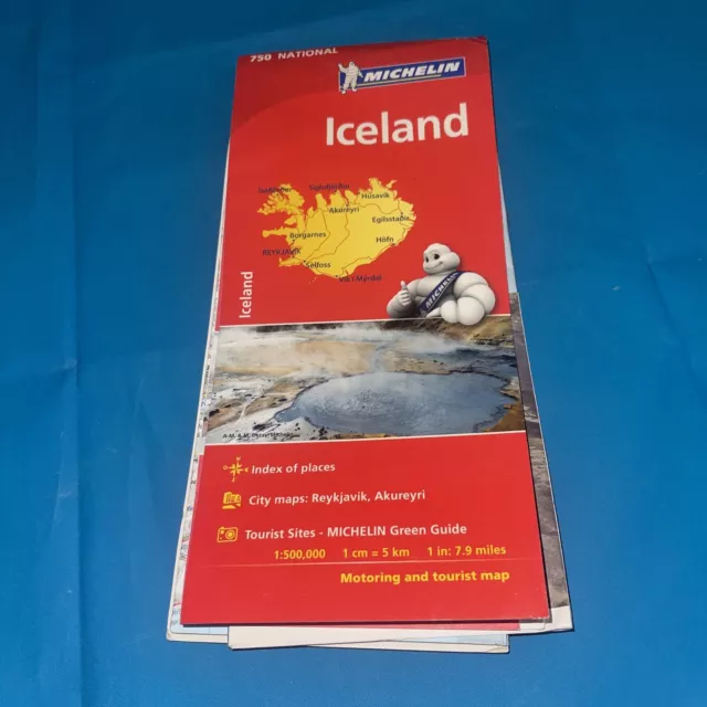 Iceland - Michelin National Map 0750 (Michelin National )