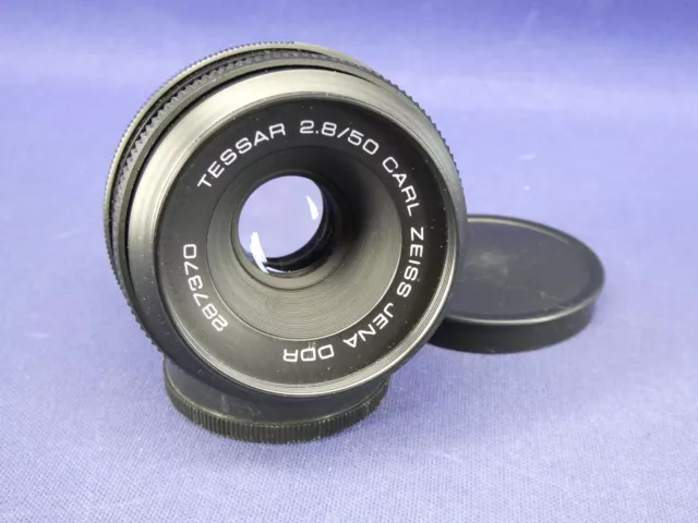 Carl Zeiss Jena Tessar  2,8 / 50mm / Standard Objektiv Lens M42