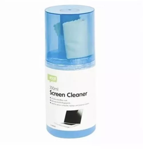 ULTIMATE SCREEN TV SMART PHONE LAPTOP COMPUTER LCD PLASMA CLEANER+CLOTHS 200ml