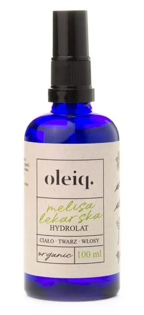 Oleiq Lemon Balm Hydrolate