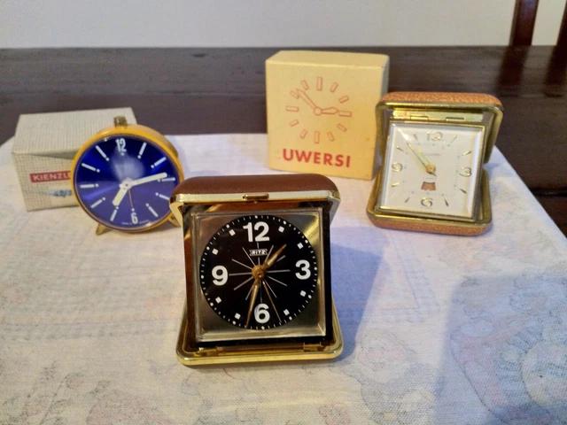 Lotto Di Tre Sveglie Vintage