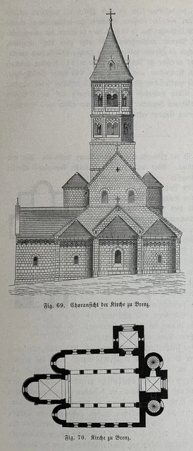 GALLUSKIRCHE BRENZ an der Brenz Romanik Säulenbasilika