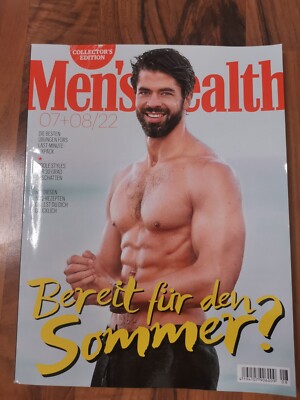 MEN'S HEALTH ZEITSCHRIFT Magazin Männerzeitschrift September 09/2022