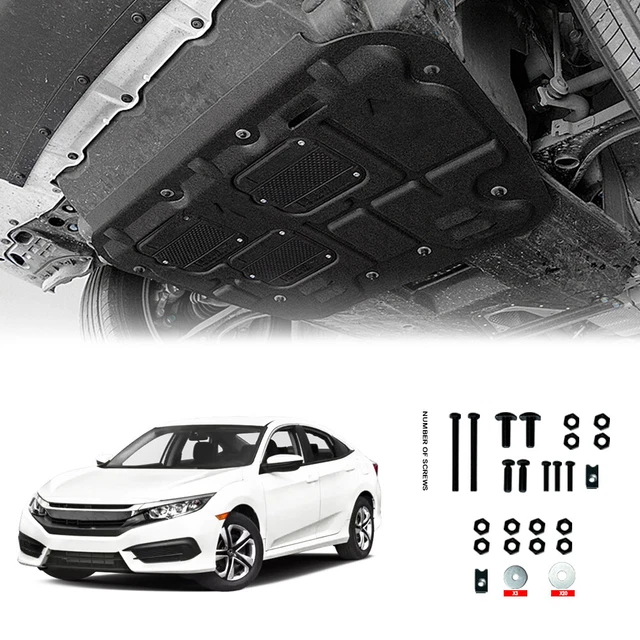 NEW FRONT ENGINE Under Cover Splash Shield Fits For Honda Civic 1621 1