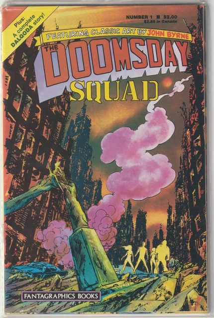 Doomsday Squad Set # 1 - 7 1986 Fantagraphics John Byrne Usagi Yojimbo