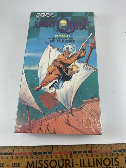 Sealed VHS Jonny Quest The Mysteries Of The East HANNA-BARBERA HADJI New Classic