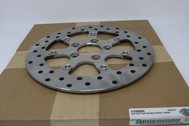 Recent Oem 2012-2017 Harley Fxsb Turbine Rear Brake Rotor 41500054