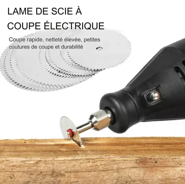 Lame De Scie Circulaire Micro, Accessoire De Meulage Électrique, 11 Pièces