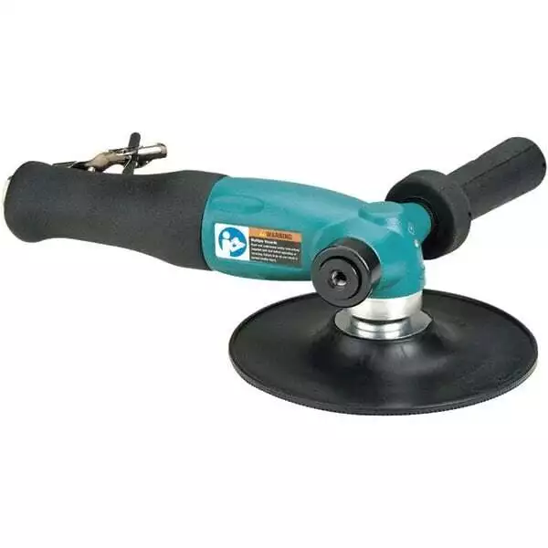 Dynabrade 7" 6,000 RPM Air Handheld Disc Sander 26 CFM, 90 psi, 1/4" Inlet, 1...