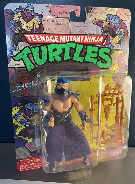 Teenage Mutant Ninja Turtles Shredder Classic Retro Playmates TMNT