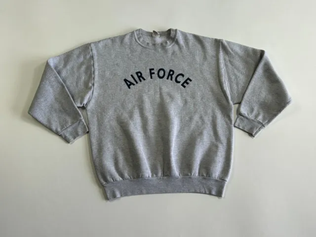 Campbellsville Apparel Company Gray Air Force Graphic Sweatshirt