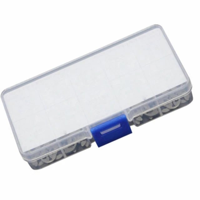 Sourcing Map Kit De 100 Clips De Retenue En Verre, Clips De