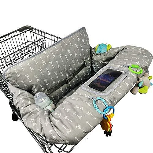 Shopping Cart Cover for Baby boy Girl, Anti Slip Design, Cotton High Chair