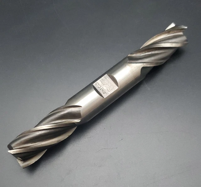 End Mill 3/4 in. Cutting Standard Tool Double End Mill 4 Flute