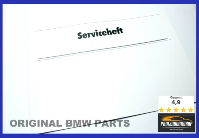 Original BMW Serviceheft + Aufkleber 3er  E36  M3  -   3er 5er X