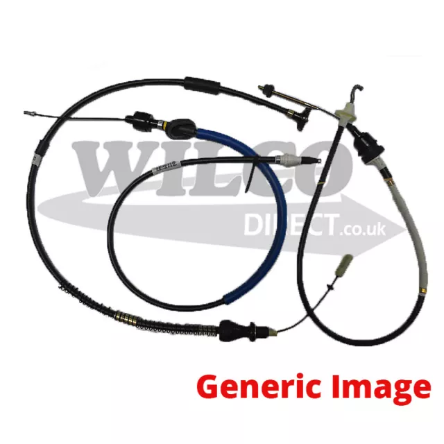 Peugeot 309 1.1, 1.3, 1.4, 1.6 BE1 Clutch Cable QCC1272 Check Compatibility