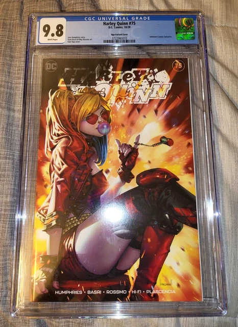Harley Quinn 75 Kael Ngu Unknown Trade Variant CGC 9.8 2020 dc batman joker
