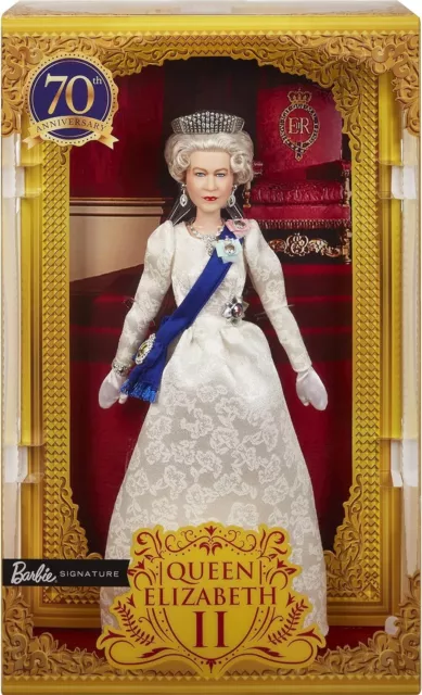 Queen Elizabeth Ii Barbie Signature Platinum Jubilee Doll