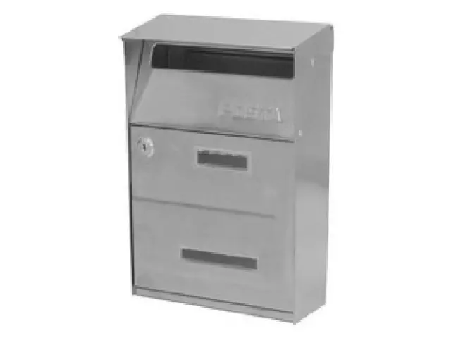 Utilia CASSETTA POSTALE MONACO INOX  MM  210 X 85 X 305 H - FT 45102