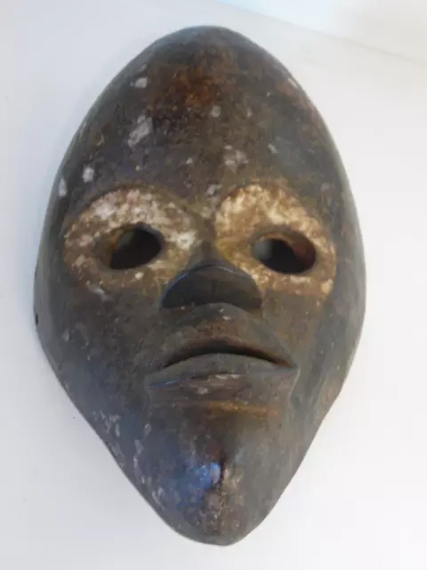 African Tribal Face Mask African Vintage Hand Carved Dan mask gunye ge