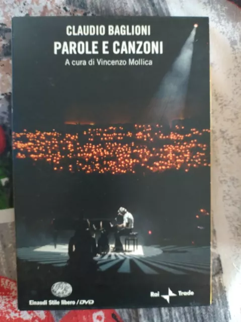 Claudio Baglioni. Parole E Canzoni. Vincenzo Mollica. Rai Trade. Dvd