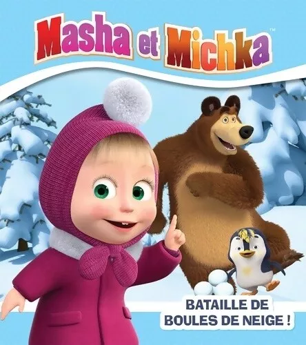 3666882 - Masha et Michka : bataille de boules de neige ! - Collectif