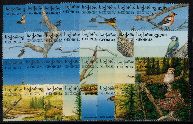 Georgien; Vögel 1996 kpl. **