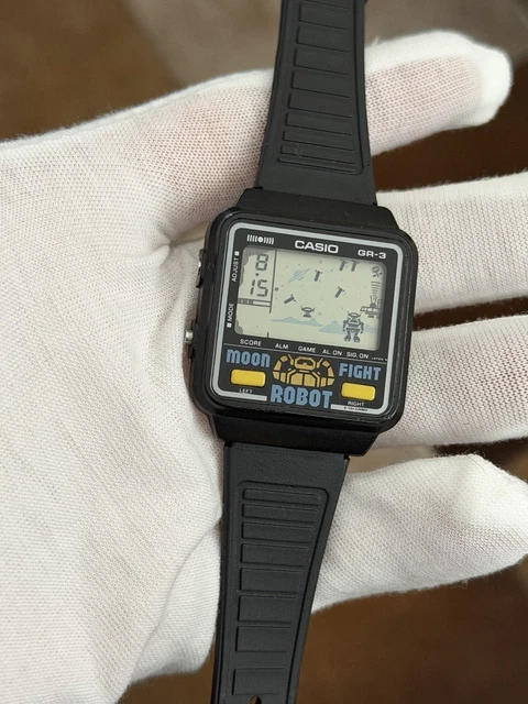 CASIO GR-3 MOON Fight Robot Game Watch Vintage Japan £495.00