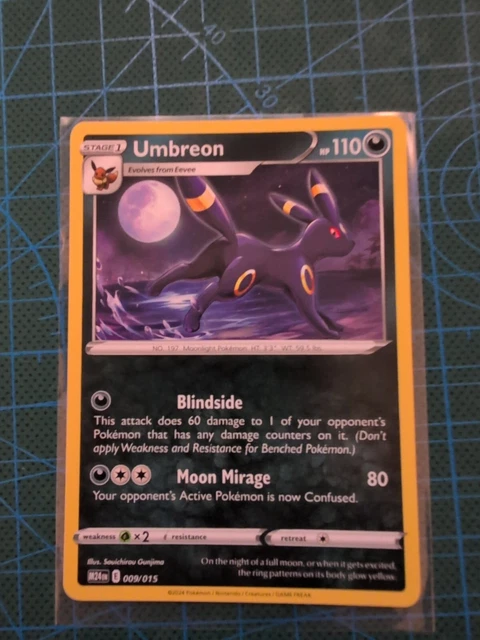 POKÉMON UMBREON 2025 McDonalds Happy Meal Promo 009/015 NM 5.58 PicClick AU