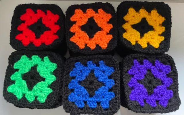 KnitPro Rainbow Knit Blockers (Pack of 20) Block Knitting Multi Coloured  10878
