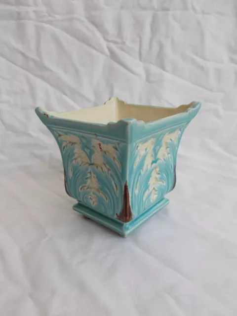 Petit Cache Pot De Bruyn Lille Fives Guimard Art Nouveau French Antique Ceramic