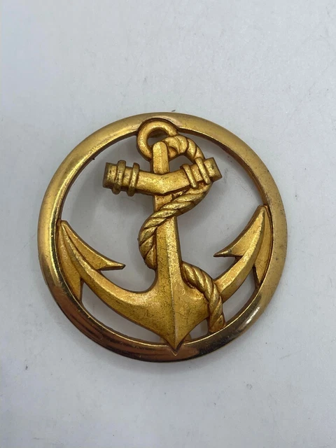 Insigne de béret ou tricorne Troupes de Marine - TDM