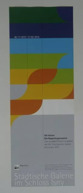 Poster Plakat - Otl Aicher - Olympische Spiele - München - Galerie - Allgäu