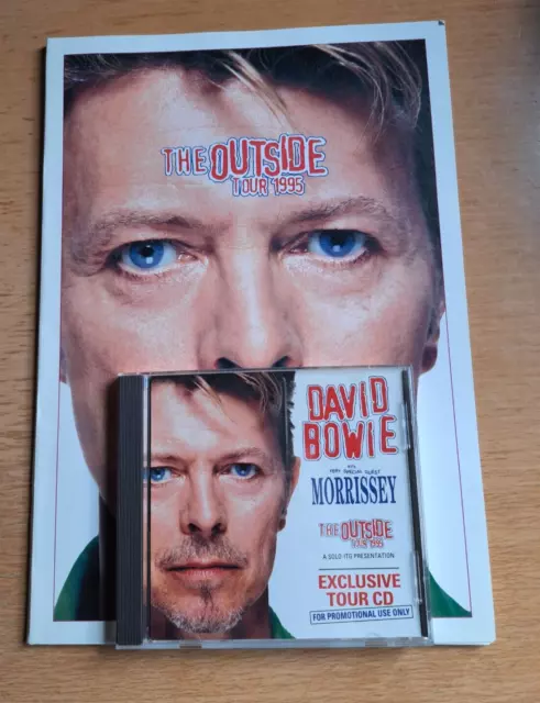 1999 David Bowie/Morrissey - The Outside Tour Press Pack including exclusive CD