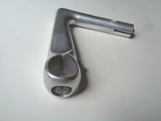 *NOS Vintage 1980s/90s CINELLI XA silver anodized head stem - 135mm*