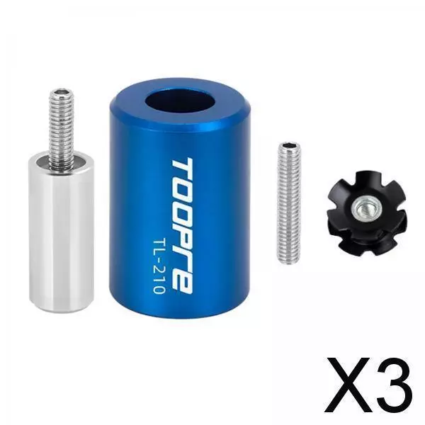 3X  Bike Headset Driver Star Nut 1-1/8'' 28.6mm Installer Cycle Repair