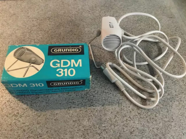 Micro Grundig GDM 310 vintage années 60