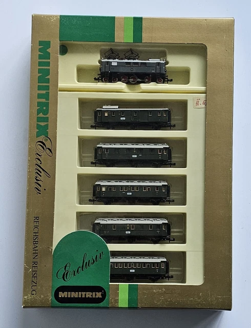 MiniTrix 18251 Lot de 2 voitures de voyageurs N du CD - Conrad Electronic France