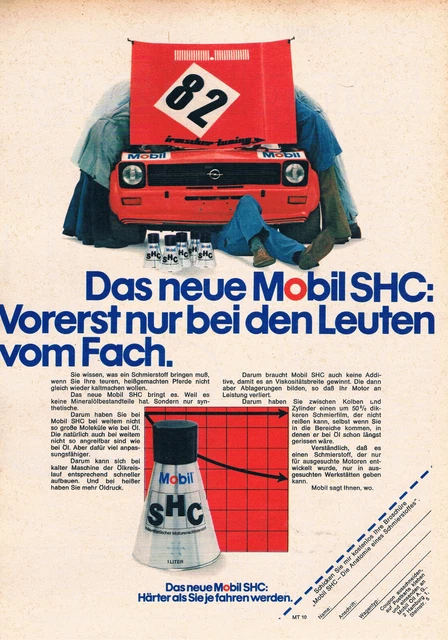 Mobiloil Werbeanzeige Werbung Mobil #6 ÜG