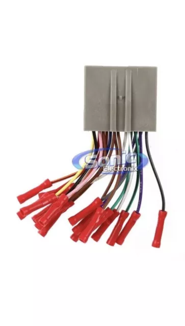 Scosche FD23BCB 4-Speaker Wiring Harness with Butt Connectors for 2003-Up Ford