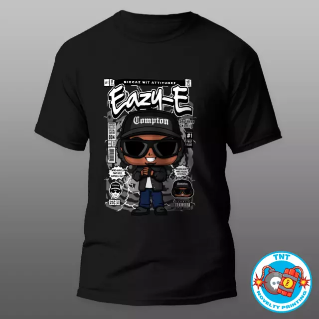 Mens Eazy E Inspired T-Shirt Bnwt Funko Style Rap Music