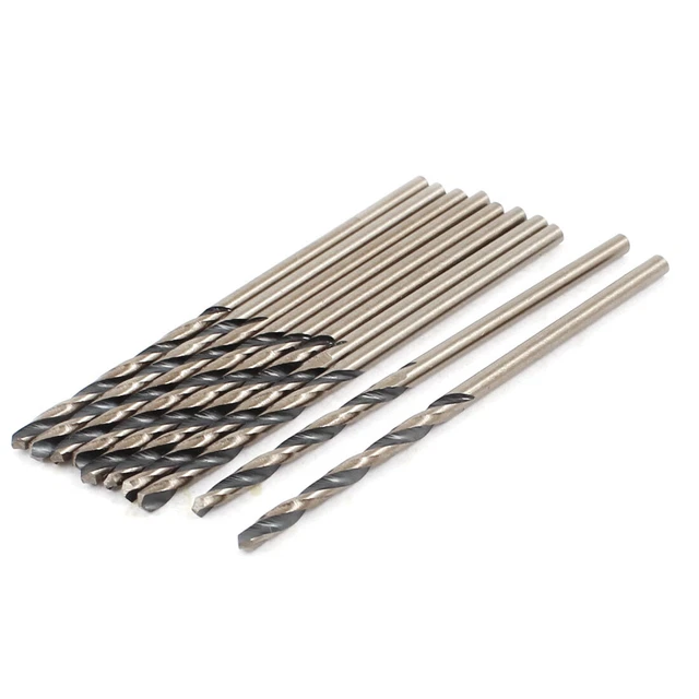 10 Pièces Dia 2mm remplacement 50mm Long FRAISE HSS Peu