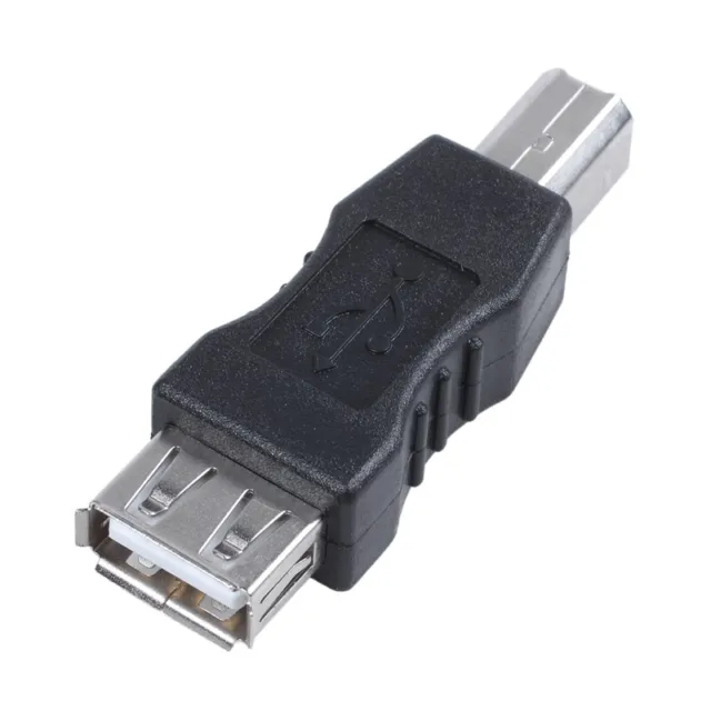 USB Type d'adaptateur d'imprimante femelle a Type B male  ton argent G1Z15141