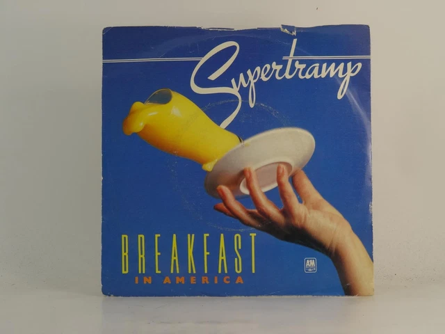 SUPERTRAMP BREAKFAST IN AMERICA (78) 2 Track 7" Single Picture Sleeve A&M