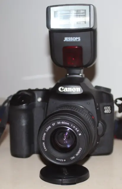 Fotocamera Canon EOS 40D reflex digitale obiettivo macchina fotografica + flash