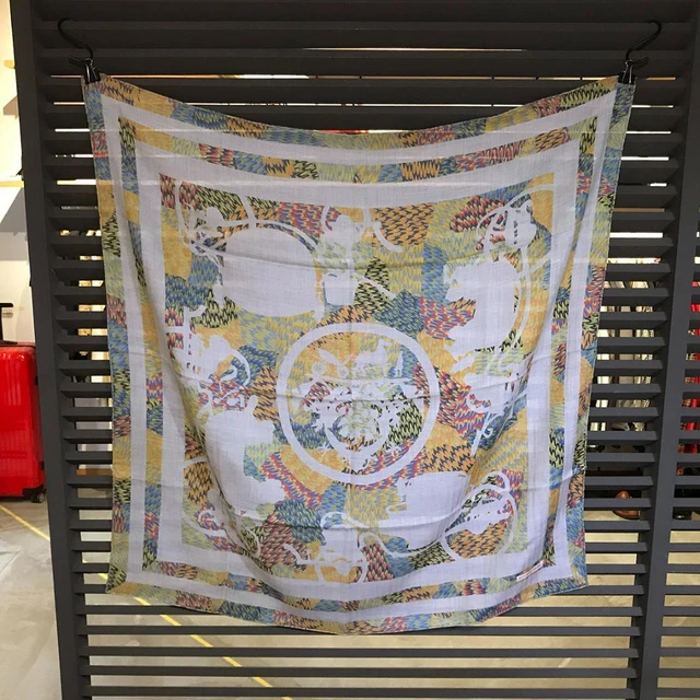Hermes Carré90 Very Difficult To Get Started Marble Silk Ex Libris