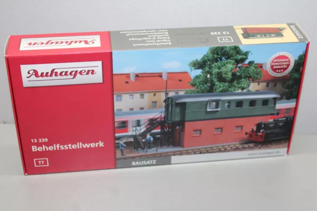 Auhagen 13339 Building Kit Behelfsstellwerk Tt Gauge Boxed