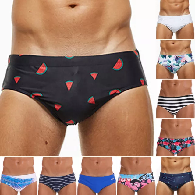 Men Swimwear Bikini Swimming Brief Quick Dry Swimsuit 19 Styles Trunks Underwear