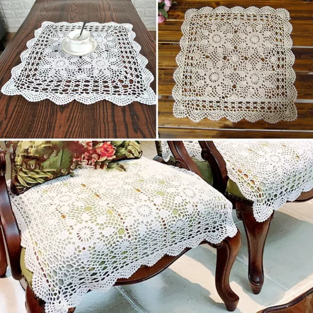 Tablecloth Tablecloth Doily Cotton Crochet Floral Table Cloth Decorate