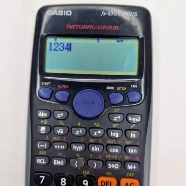 CASIO FX-83ES CALCOLATRICE scientifica display naturale senza